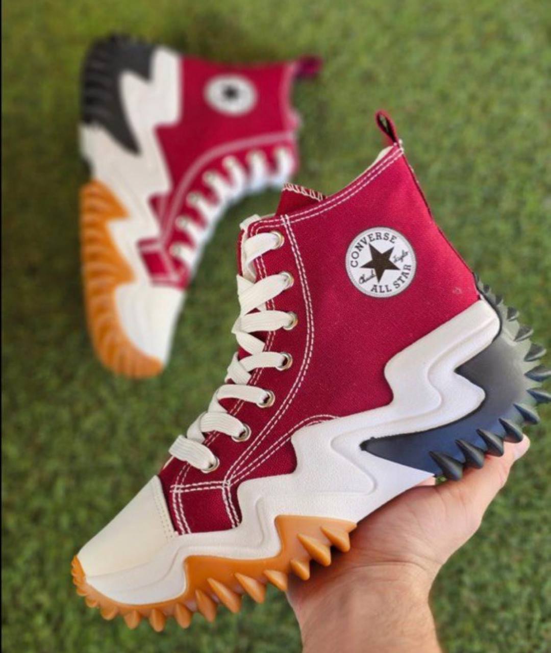 ZAPATILLAS CONVERSE RUN STAR ROJAS