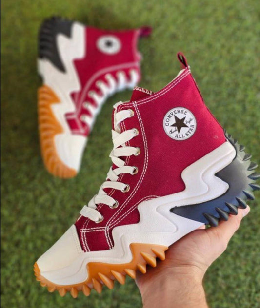 ZAPATILLAS CONVERSE RUN STAR ROJAS