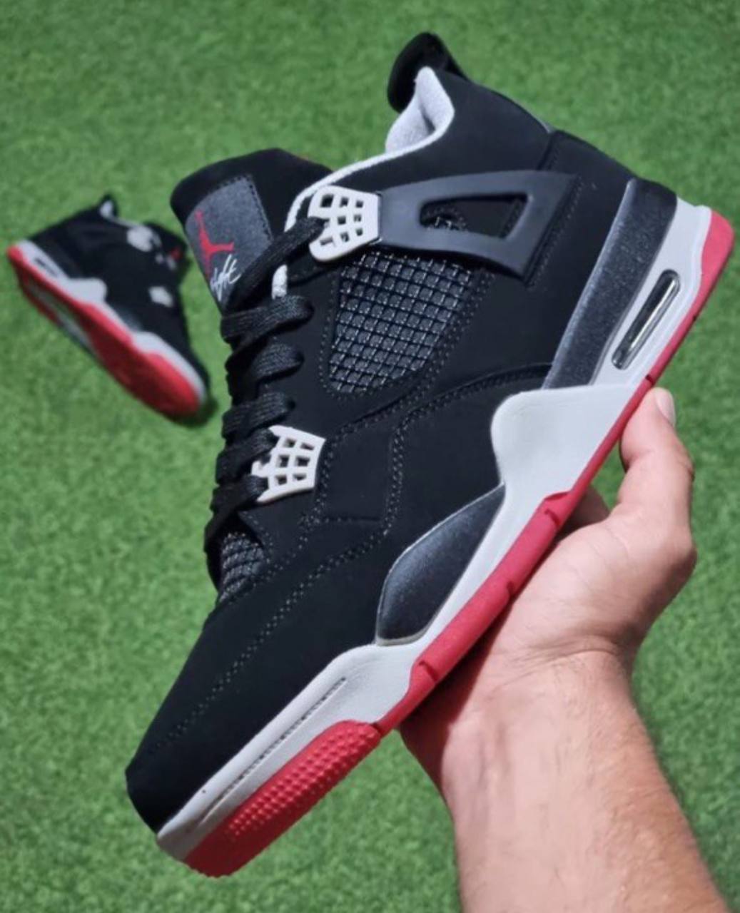AIR JORDAN NEGRO/BLANCO/ROJO