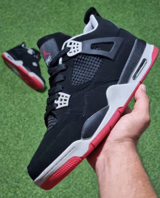 AIR JORDAN NEGRO/BLANCO/ROJO