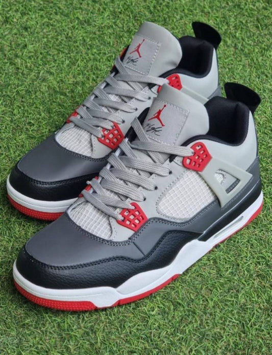 AIR JORDAN GRIS/NEGRO/BLANCO
