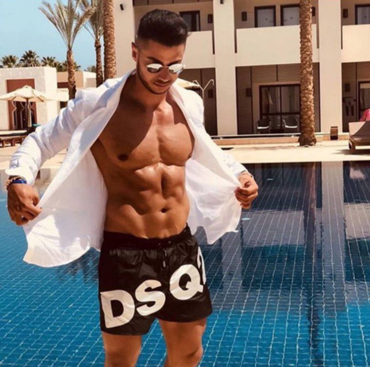 BAÑADOR DSQ NEGRO
