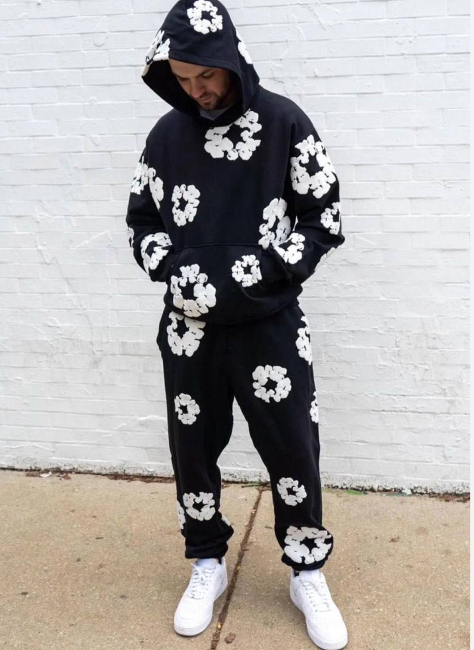 CHANDAL DENIM TEARS NEGRO