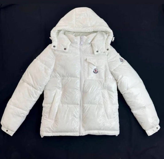 CHAQUETON MONCLER BLANCO