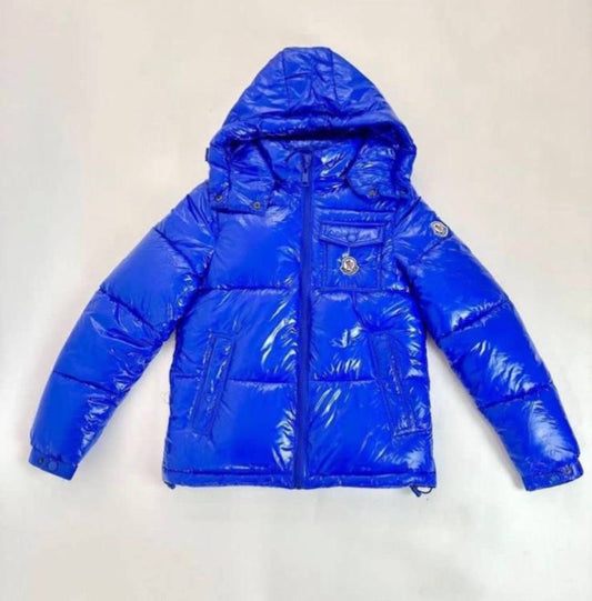 CHAQUETON MONCLER AZUL ELECTRICO
