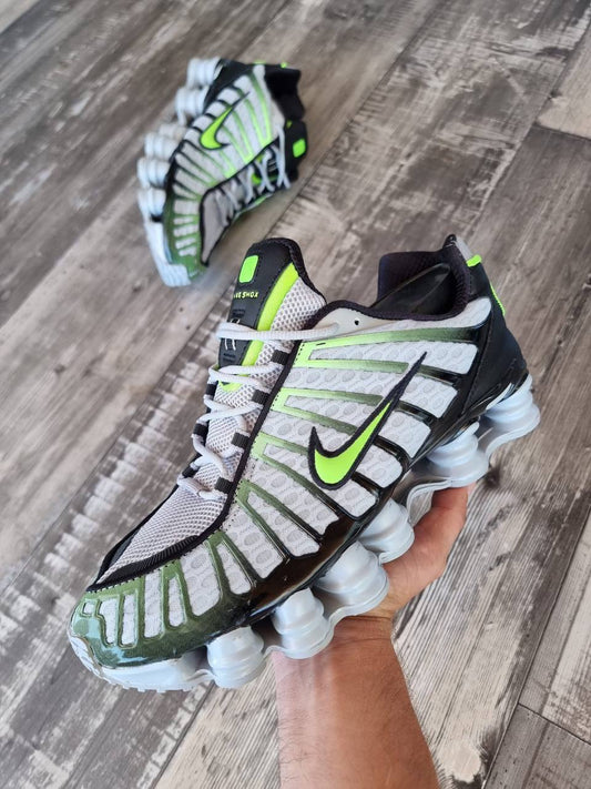 NIKE SHOX BLANCO/VERDE